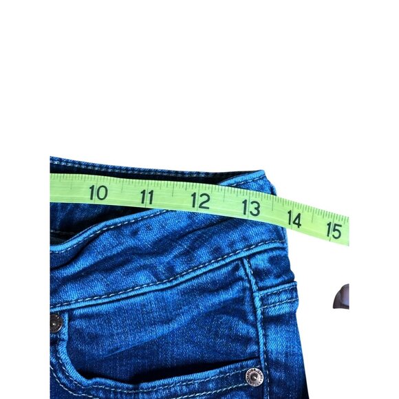 Silver Jeans Co. Suki Capri Womens Mid Rise Stretch Denim Jeans W26 Blue Curvy - Picture 7 of 12